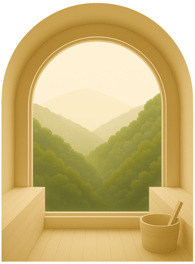 serene sauna